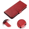 HURTEL Etui ochronne z klapką do Samsung Galaxy S25+ Magnet Case - czerwone