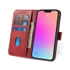 HURTEL Etui ochronne z klapką do Samsung Galaxy S25+ Magnet Case - czerwone