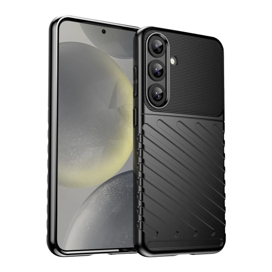 HURTEL Etui silikonowe pancerny pokrowiec do Samsung Galaxy S25+ Thunder