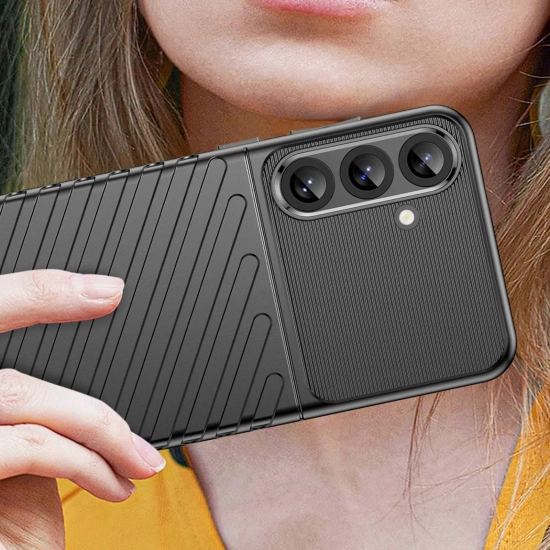 HURTEL Etui silikonowe pancerny pokrowiec do Samsung Galaxy S25+ Thunder