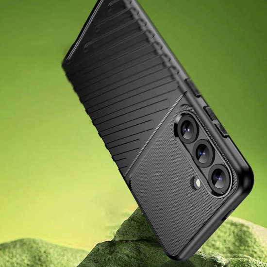 HURTEL Etui silikonowe pancerny pokrowiec do Samsung Galaxy S25+ Thunder