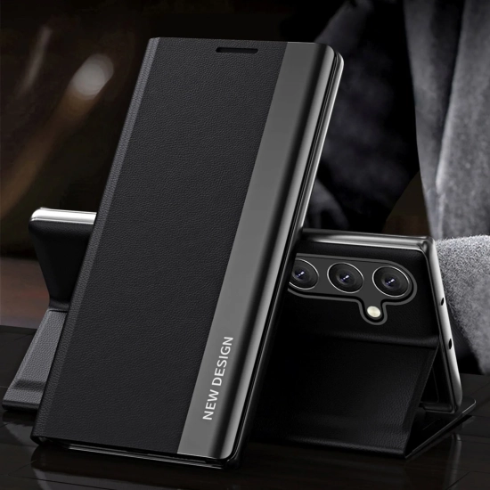 HURTEL Etui z klapką i podstawką do Samsung Galaxy S25+ Sleep Case Pro