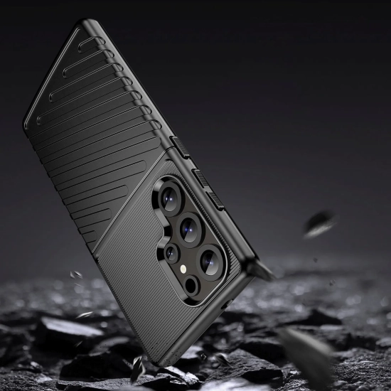 HURTEL Etui silikonowy pancerny pokrowiec do Samsung Galaxy S25 Ultra