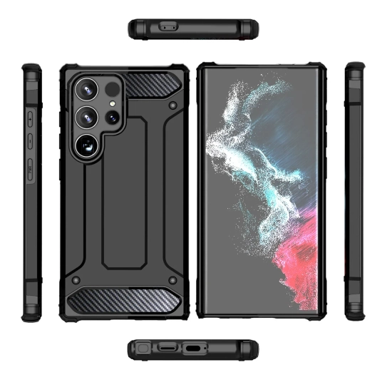 HURTEL Etui pancerny hybrydowy pokrowiec na Samsung Galaxy S25 Ultra
