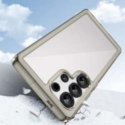 HURTEL Etui silikonowe z żelową ramką do Samsung Galaxy S25 Ultra Outer
