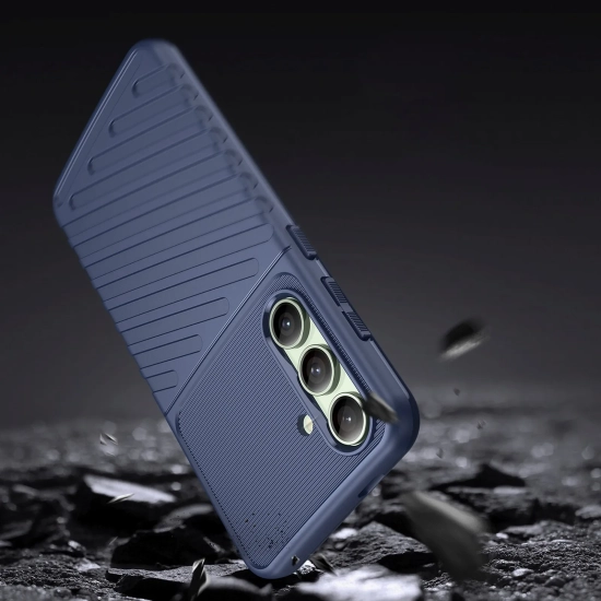 HURTEL Etui silikonowe pancerny pokrowiec do Samsung Galaxy S24 FE Thunder