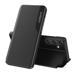 HURTEL Etui z klapką i podstawką do Samsung Galaxy S24 FE Eco Leather View