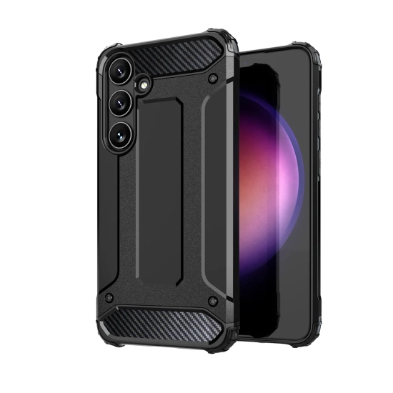 HURTEL Etui pancerny hybrydowy pokrowiec na Samsung Galaxy S24 FE Hybrid