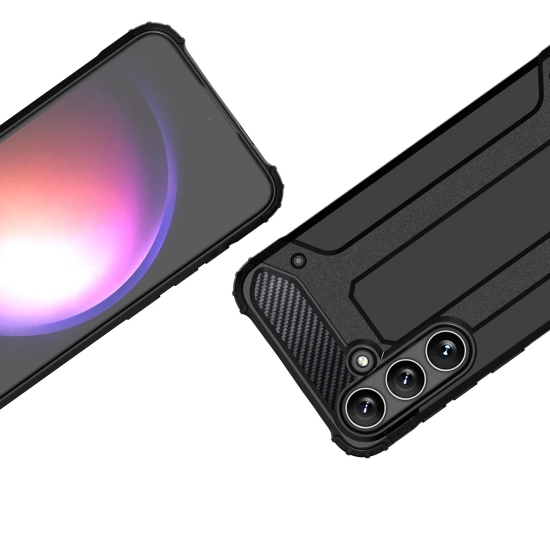 HURTEL Etui pancerny hybrydowy pokrowiec na Samsung Galaxy S24 FE Hybrid