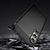 HURTEL Etui silikonowe do Samsung Galaxy S24 FE Carbon Case - czarny