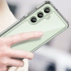 HURTEL Etui silikonowe z żelową ramką do Samsung Galaxy S24 FE Outer Space