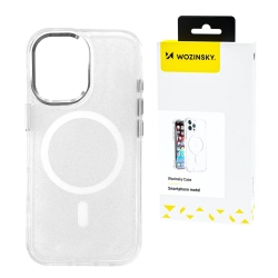WOZINSKY Etui na Samsung Galaxy S25+ Glitter Case z Mag Safe