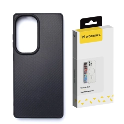 WOZINSKY Etui ochronne na Samsung Galaxy S25+ Carbon Fibre Case z MagSafe
