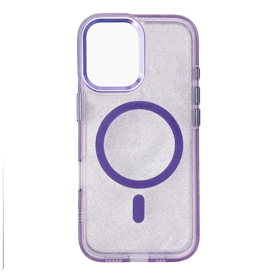 WOZINSKY Etui ochronne na Samsung Galaxy S25 Glitter Case z Mag Safe