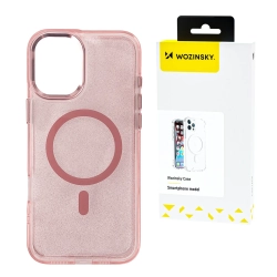 WOZINSKY Etui ochronne na Samsung Galaxy S25 Glitter Case z Mag Safe