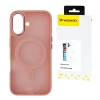 WOZINSKY Etui plecki na Samsung Galaxy S25 Fashion Case MagSafe - różowe