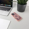 WOZINSKY Etui plecki na Samsung Galaxy S25 Fashion Case MagSafe - różowe