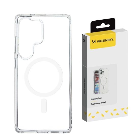WOZINSKY Etui ochronne do Samsung Galaxy S25 Ultra Clear MagSafe