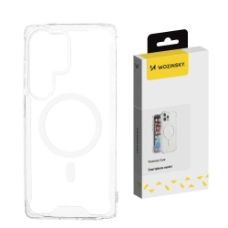 WOZINSKY Etui ochronne na Samsung Galaxy S25 Clear Corner Case MagSafe
