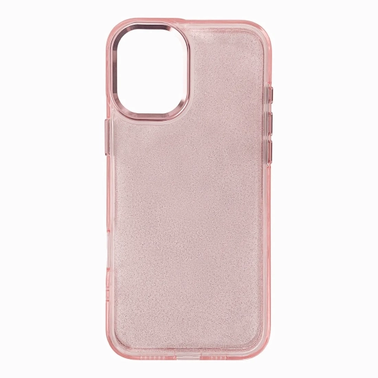 WOZINSKY Etui ochronne na Samsung Galaxy S24 FE Glitter Case - różowe z