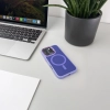 WOZINSKY Etui na Samsung Galaxy S24 FE Fashion Case z MagSafe - fioletowe