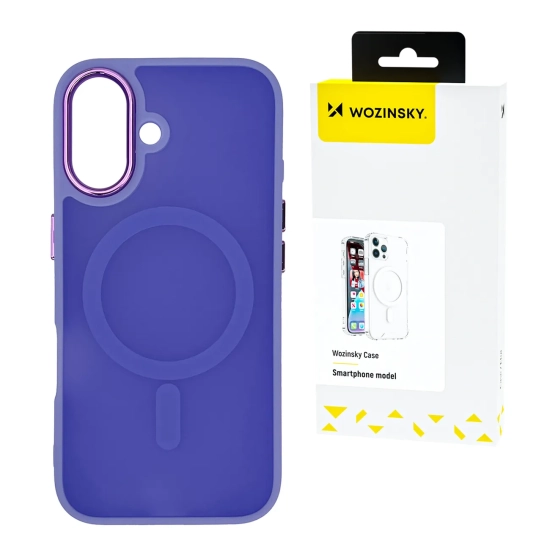 WOZINSKY Etui na Samsung Galaxy S24 FE Fashion Case z MagSafe - fioletowe