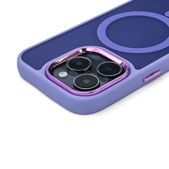 WOZINSKY Etui na Samsung Galaxy S24 FE Fashion Case z MagSafe - fioletowe