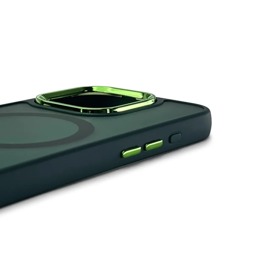 WOZINSKY Etui na Samsung Galaxy S24 FE Fashion Case z MagSafe - zielone