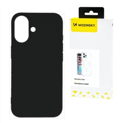 WOZINSKY Silikonowe etui na Samsung Galaxy S24 FE Silicone Case - czarne