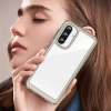 HURTEL Etui pokrowiec z elastyczną ramką do Samsung Galaxy A56 Outer Space