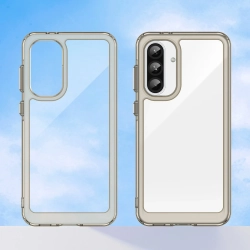 HURTEL Etui pokrowiec z elastyczną ramką do Samsung Galaxy A56 Outer Space