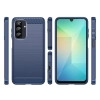 HURTEL Etui silikonowe na Samsung Galaxy A26 Carbon Case - niebieskie