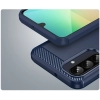 HURTEL Etui silikonowe na Samsung Galaxy A26 Carbon Case - niebieskie