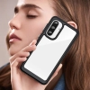 HURTEL Etui pokrowiec z elastyczną ramką do Samsung Galaxy A26 Outer Space