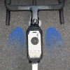 WOZINSKY Torba sakwa rowerowa na ramę pancerna z kieszonką na telefon 1.7