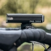WOZINSKY Lampka rowerowa przednia z kablem USB-C 3000 lm - czarna