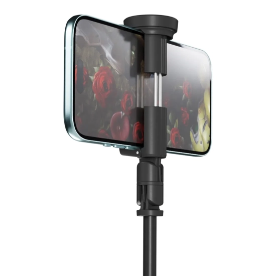 WOZINSKY Selfie stick kijek statyw tripod do zdjęć 1.7m - czarny