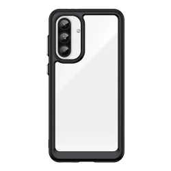 HURTEL Etui pokrowiec z elastyczną ramką do Samsung Galaxy A36 Outer Space