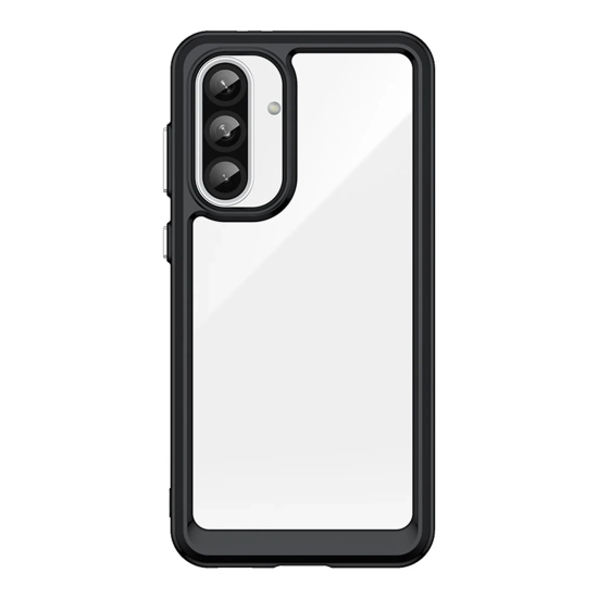 HURTEL Etui pokrowiec z elastyczną ramką do Samsung Galaxy A36 Outer Space