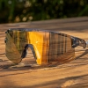 ROCKBROS Okulary rowerowe fotochromowe z filtrem UV i wkładką korekcyjną
