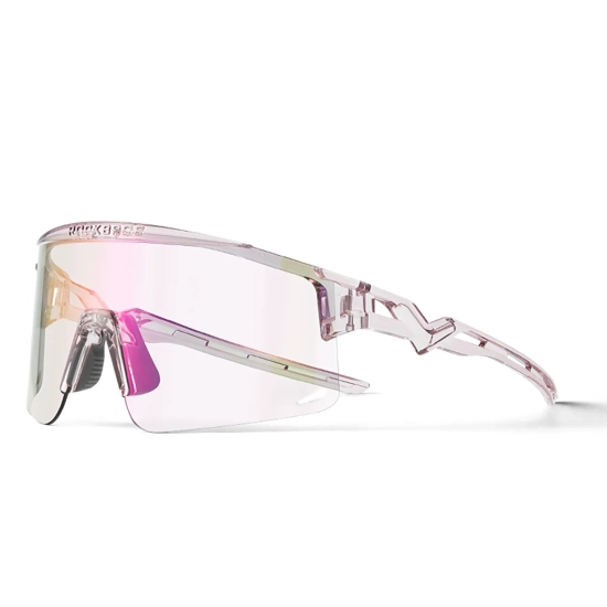 ROCKBROS Okulary rowerowe fotochromowe z filtrem UV i wkładką korekcyjną
