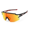 ROCKBROS Okulary rowerowe polaryzacyjne dla dzieci z filtrem UV - czarne