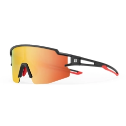 ROCKBROS Okulary rowerowe polaryzacyjne dla dzieci z filtrem UV - czarne