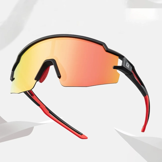 ROCKBROS Okulary rowerowe polaryzacyjne dla dzieci z filtrem UV - czarne