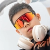 ROCKBROS Okulary rowerowe polaryzacyjne dla dzieci z filtrem UV - szare