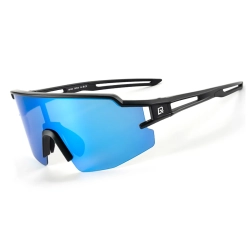 ROCKBROS Okulary rowerowe polaryzacyjne z filtrem UV i wkładką korekcyjną