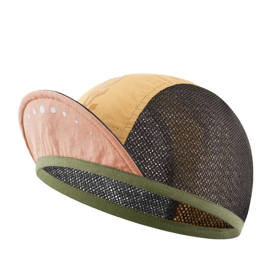 ROCKBROS Czapka rowerowa kolarska z daszkiem pod kask - żółta