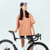 ROCKBROS Czapka rowerowa kolarska z daszkiem pod kask - czerwona