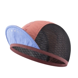 ROCKBROS Czapka rowerowa kolarska z daszkiem pod kask - czerwona