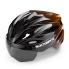 ROCKBROS Kask rowerowy z szybką odpinanymi okularami z filtrem UV unisex
